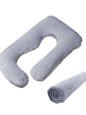 Replacement Momcozy pillow cover velour nearly new